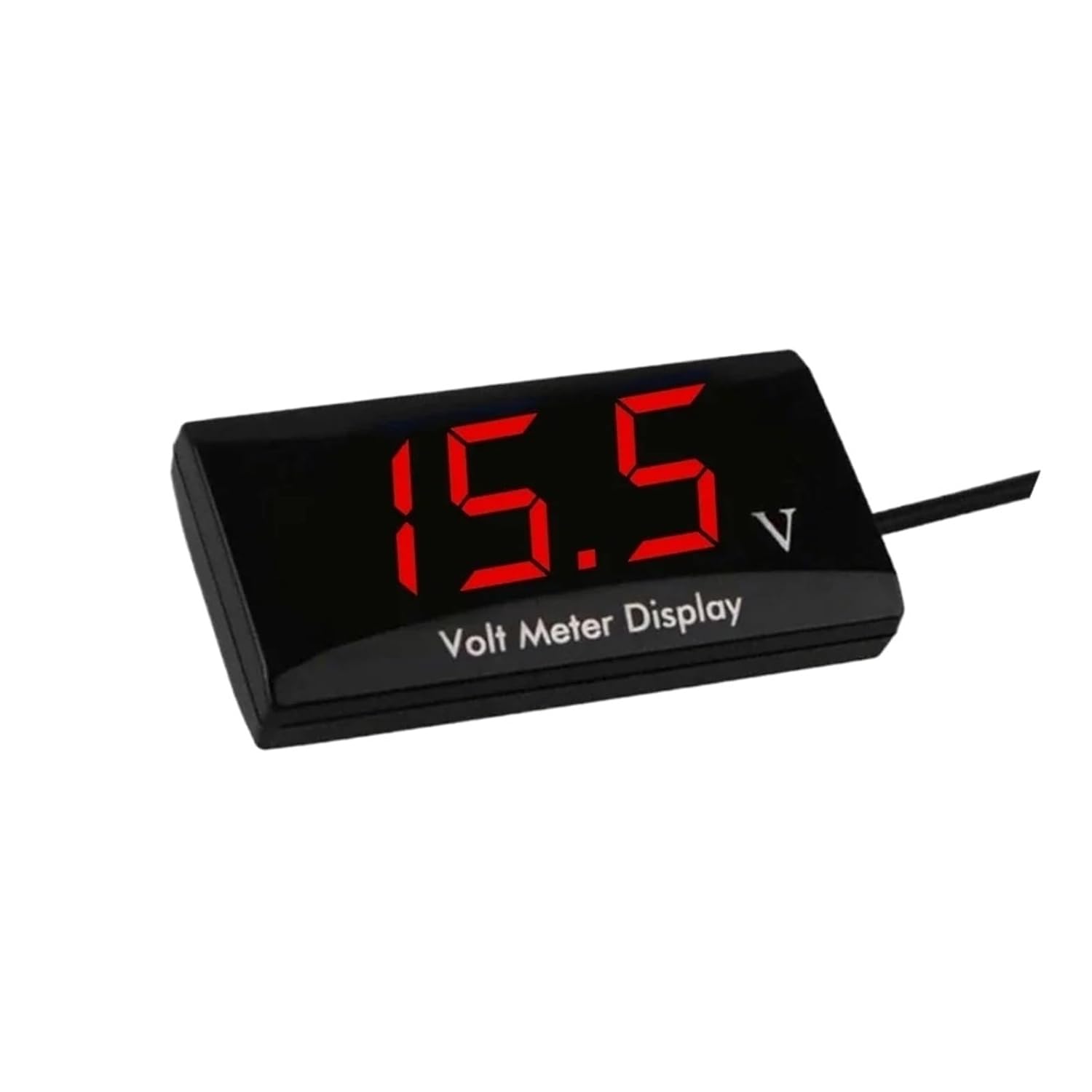 DC 8V-18V 0.56 inch LED Digital Waterproof Voltmeter Voltage Tester Detector Voltage Meter for Motorcycles Automobiles Battery(Blue)
