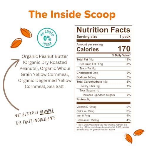 Puffworks Organic Peanut Butter Puffs Four Flavor Variety Pack (Original, PBJ, Dark Chocolate, Honey) Plant-Based Protei