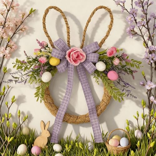 Guirlande décorative avec oeufs de Pâques résistante intérieur extérieur - 4