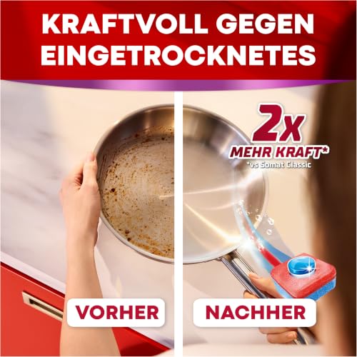 Somat All in 1 Extra Spülmaschinentabs (92 Tabs), Geschirrspülmittel – Ansicht 6