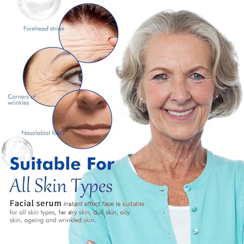 Water Ice Levin 2PCS Age-less Serum, Wrinkles removal oil, Anti-Aging Face Serum Intensely Firms Skin, Daily Moisturizing Treatment for Mature Skin, Smoothes Wrinkles and Fine Lines