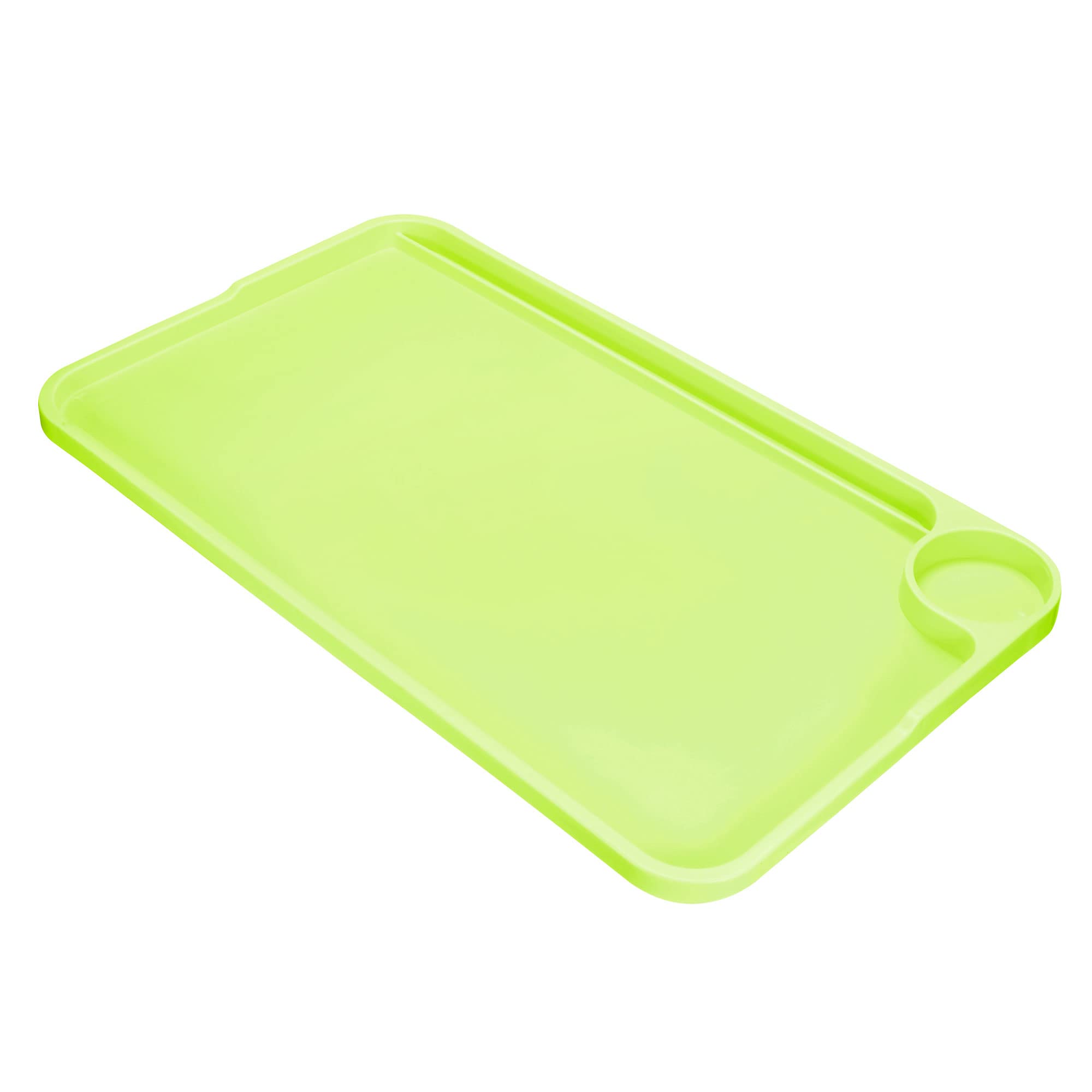 PATIKIL Breakfast Tray Table, Bed Trays with Folding Legs Reusable Serving Platter Laptop Snack Desk for Eating Green - Image 3