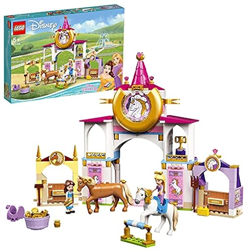 LEGO 43195 Disney Establos Reales de Bella y Rapunzel, Caballos de Juguete para Niños y Niñas de 5 Años, Set de Construcción, Mini Muñecas Princesas | Ya disponible en tu tienda friki favorita! En mundofriki.es! LEGO 43195 Disney Establos Reales de Bella y Rapunzel, Caballos de Juguete para Niños y Niñas de 5 Años, Set de Construcción, Mini Muñecas Princesas | Ya disponible en tu tienda friki favorita! En mundofriki.es!