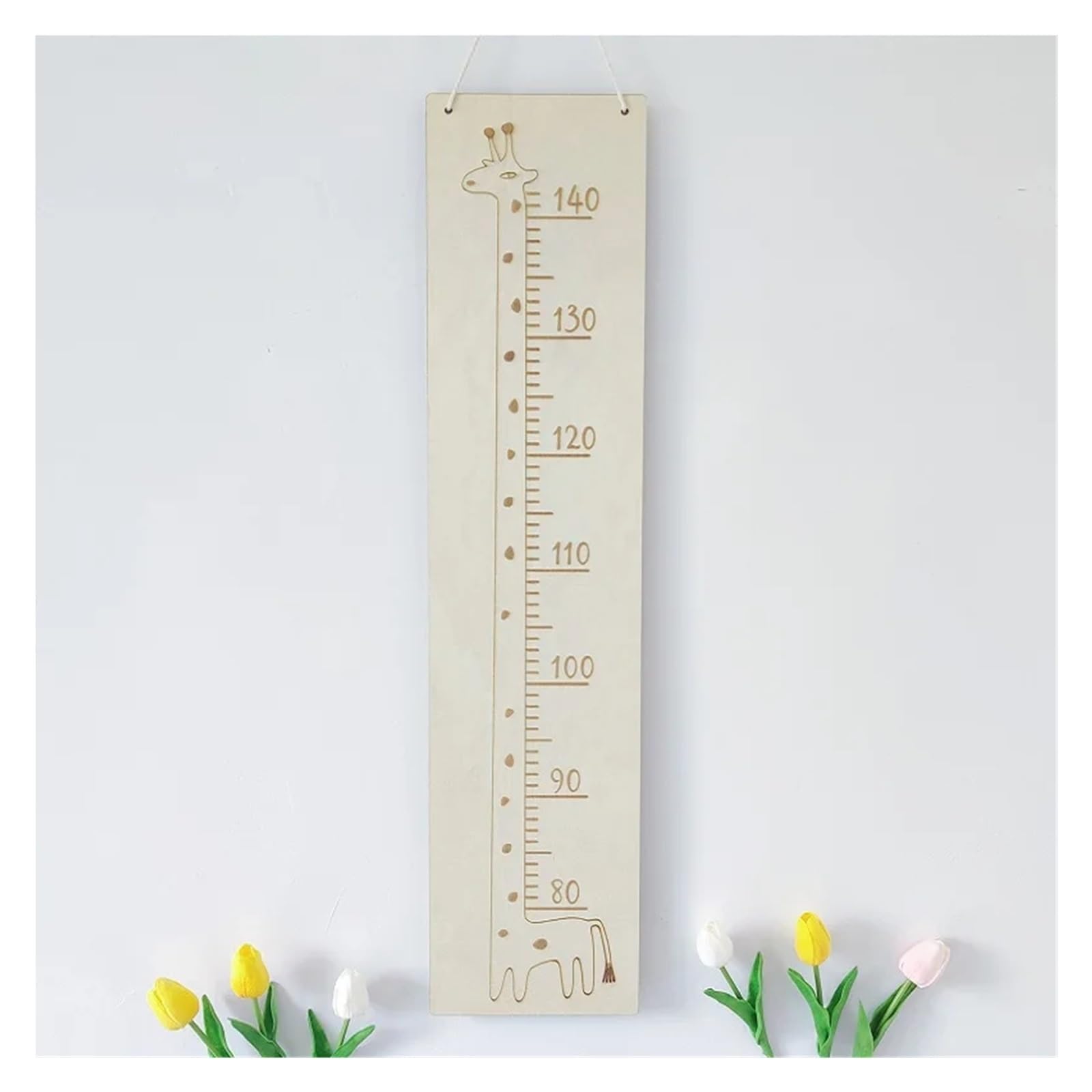 Metro Bambini Parete Grafico dell'altezza dei bambini Misuratore da parete in legno Misuratore di crescita del bambino Righello sospeso Decorazioni for la camera dei bambini Puntelli for foto giraffa
