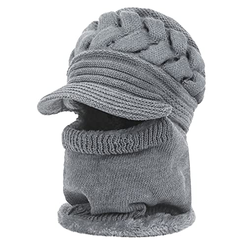 Bavoir pour dames chapeau chaud de neige avec écharpe et bonnet intégrés