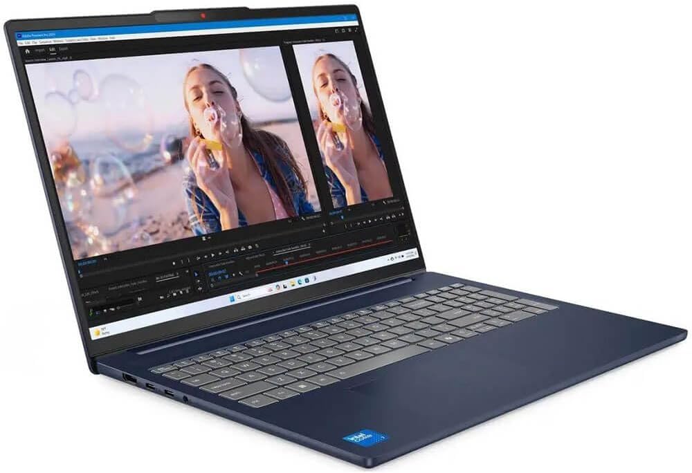 Lenovo IdeaPad Slim 5 16IRH10R, Notebook 16" Touch WUXGA, Intel Core 7 240H, 16 GB DDR5, 1 TB SSD, Windows 11 Home, Azul Cósmico