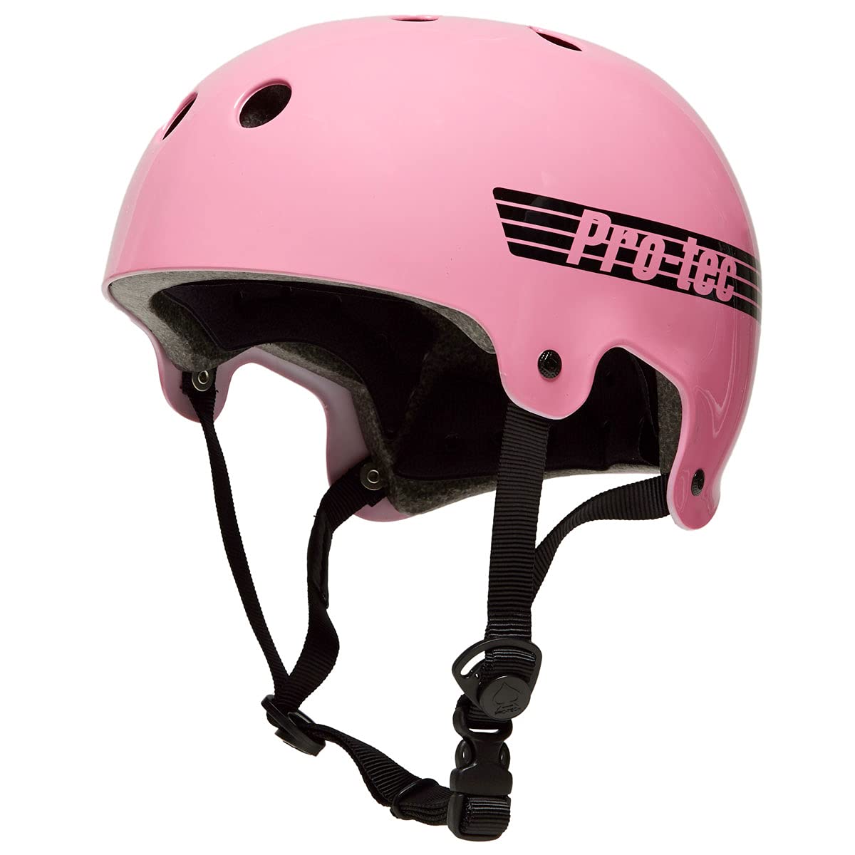Pro-Tec Old School Certified Helmet - Gloss Pink - LG