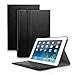 Produktbild Feelkaeu Tastatur Hülle für iPad 9.7 Zoll 2018 2017 iPad Air 1/2, iPad Pro 9.7 Zoll Mehrfachwinkel Schutzhülle mit magnetisch Abnehmbarer drahtloser Tastatur QWERTZ Deutsch,Schwarz