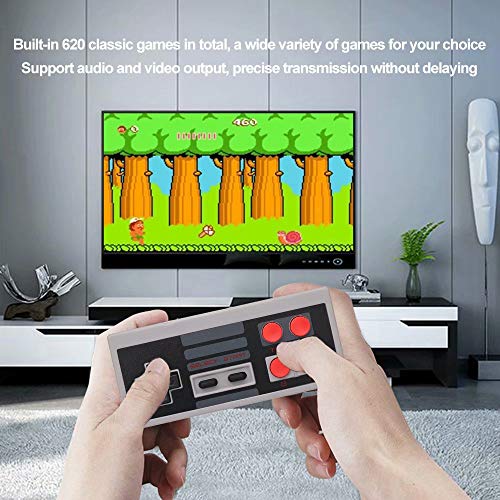 LIFTREN Plug & Play Classic Handheld Game Console,Classic Game Console Built-in 620 Game Handheld Game Console, Video Game Player Console for Family TV Video