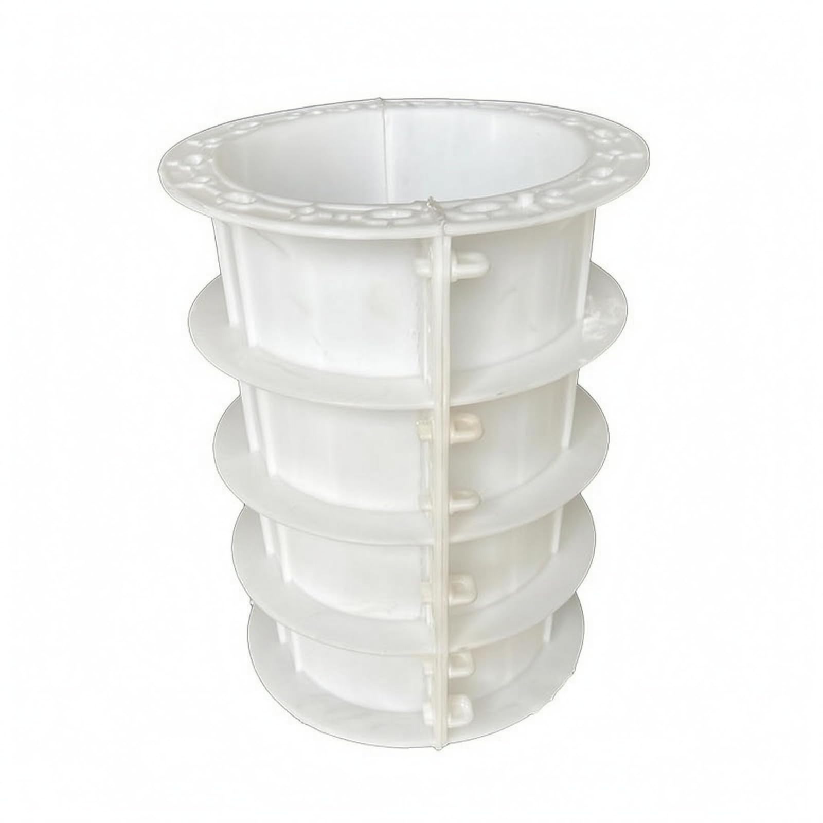 Easy Demolding Pedestal Mold Split Concrete Column Mold Locking Points Casting Form Flanged Rim, D20-h40-image-23