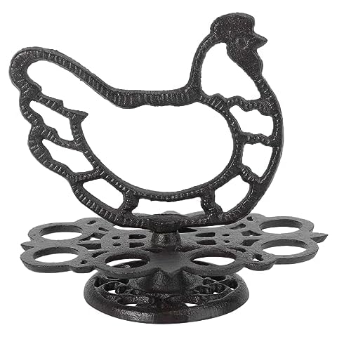 Mikinona Cast Iron Egg Holder Cover