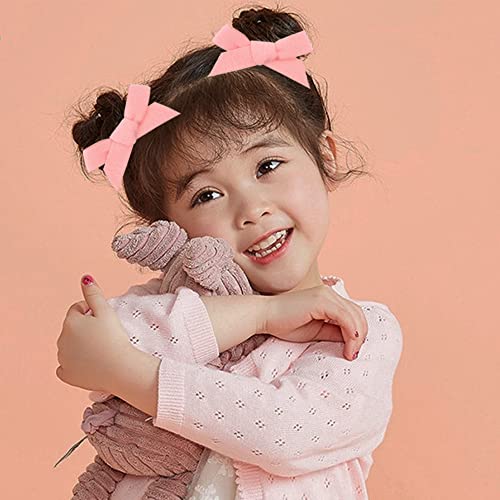 40Pcs Baby Girls Hair Bows Clips Wool Felt Alligator Barrettes Hair Accessories For Kids Toddlers School Girls Teens,2.6 Inches #TOP4