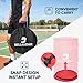 BELLAVENIR 4-Pack Pop Up Defender Dummy, Portable Foldable Training Equipment for Basketball, Football, Soccer Sports Blocking Drills Equipment