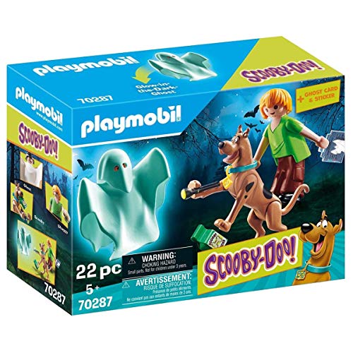 PLAYMOBIL-Scooby-Doo, Scooby & Shaggy con Fantasma