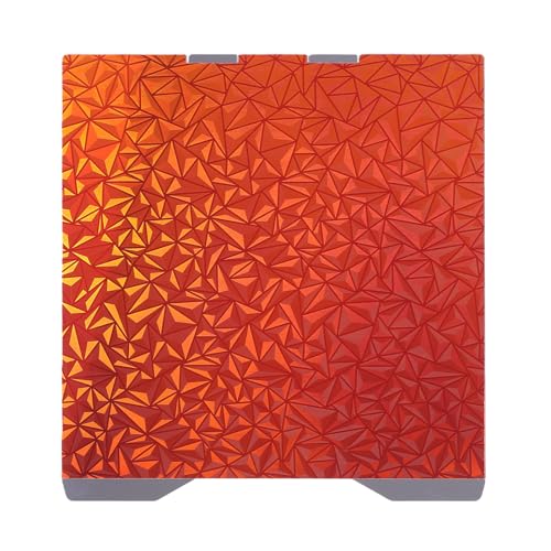 Eujgoov 3D Printer Build Plate, 270x293, Smooth PEY + Chameleon PEO Starlight Printing for K2 3D Printers