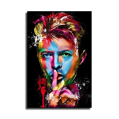 David Bowie Canvas Art Poster and Wall Art Picture Print Modern Family Bedroom Decor Posters