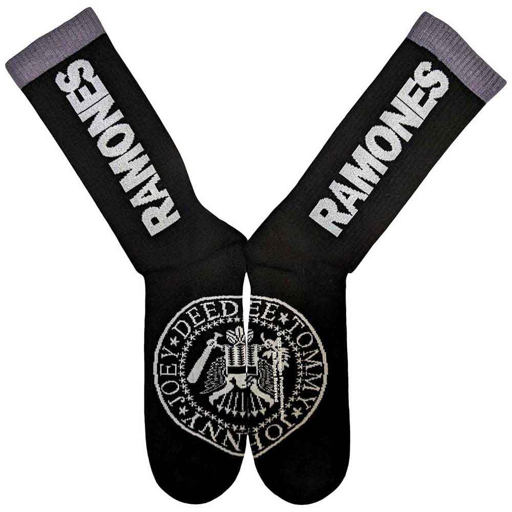 Rock Off officially licensed products Ramones Presidential Seal Terry Socks One Size