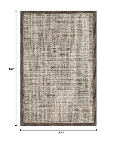 Tapete decorativo SAFAVIEH 3' x 5' en lana hecho a mano miniatura 2