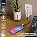 SOAR NFL Slim Wall Charger and 4 in 1 Multi Charging Cable, New York Giants