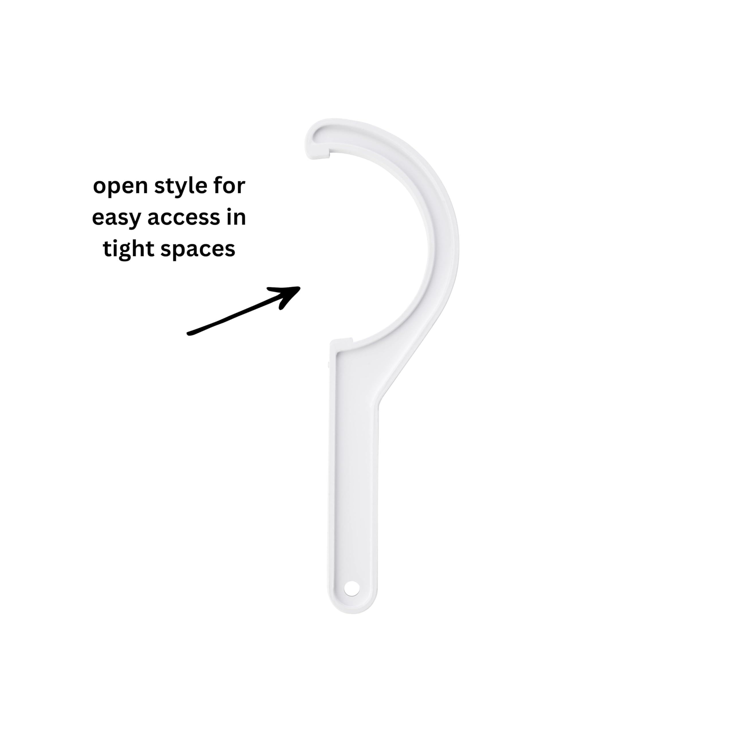 water filter wrench tool - half circle - for reverse osmosis water filter system - fits most 10-2 — view 3