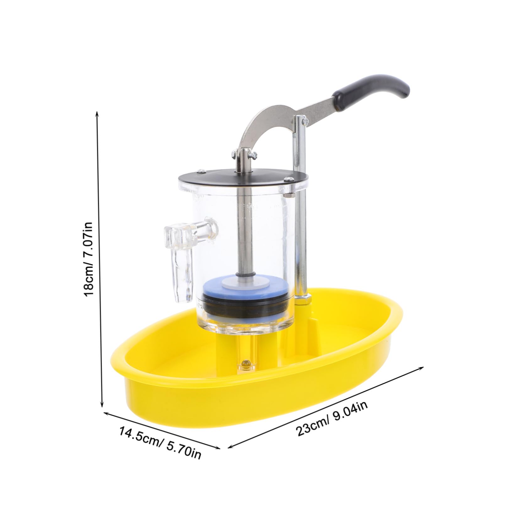 FRCOLOR Esperimento Pompa Idraulica Manuale Fisica Kit Scientifico per Didattica Giocattolo Educativo per Esplorazione Pratica Strumento per Classi e Laboratorio