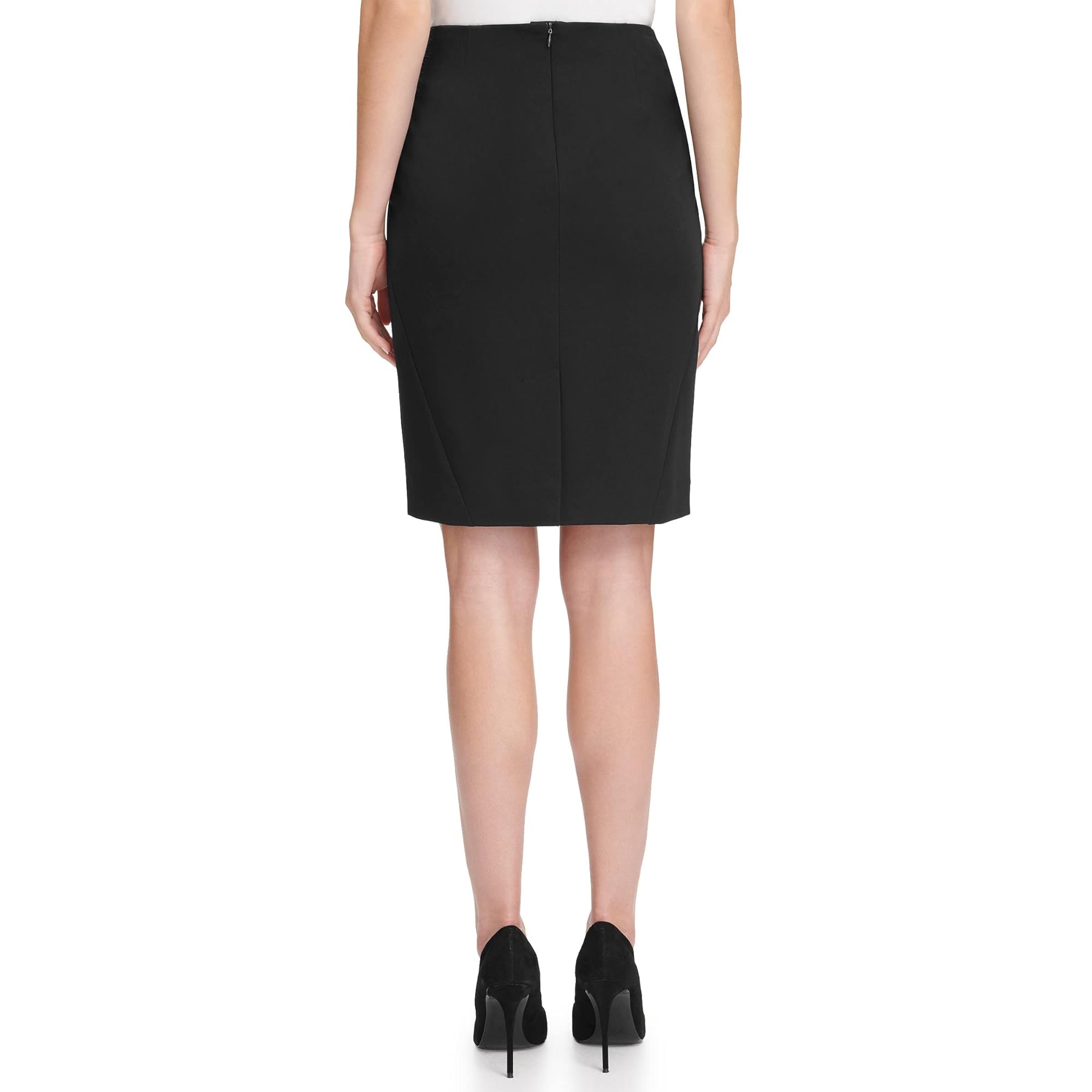 Tommy Hilfiger Damen Bleistiftrock - Knielange Röcke für Damen mit Schmeichelnder Passform Rock