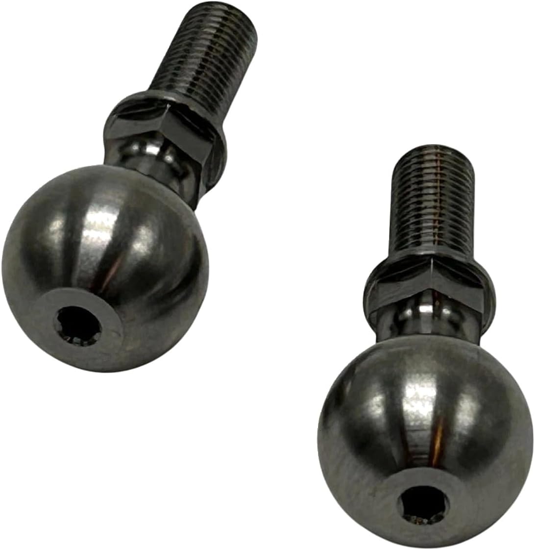Compatible with Kraton 6s v6 Titanium Pillow Ball Set (Fine Thread)
