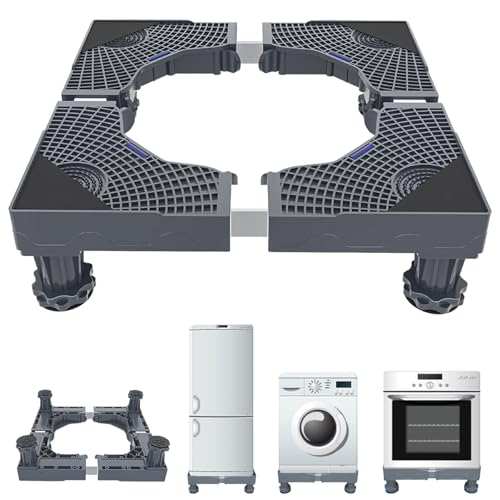 Catálogo para Comprar On-line lavasecadora whirlpool Top 5. 46 Base para Lavadora, Base Móvil Multifuncional Ajustable, Base Móvil Universal con 4 Pies Fuertes, Tamaño Ajustable, para Secadora, Lavadora, Refrigerador