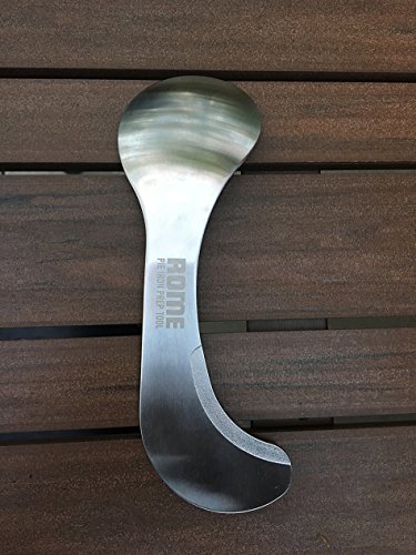 Rome Industries Pie Iron Prep Tool, 6.75" x 2", Stainless