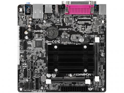 Silver Stone マザーボード Celeron J3160搭載 Mini-ITX ファンレスモデル J3160B-ITX