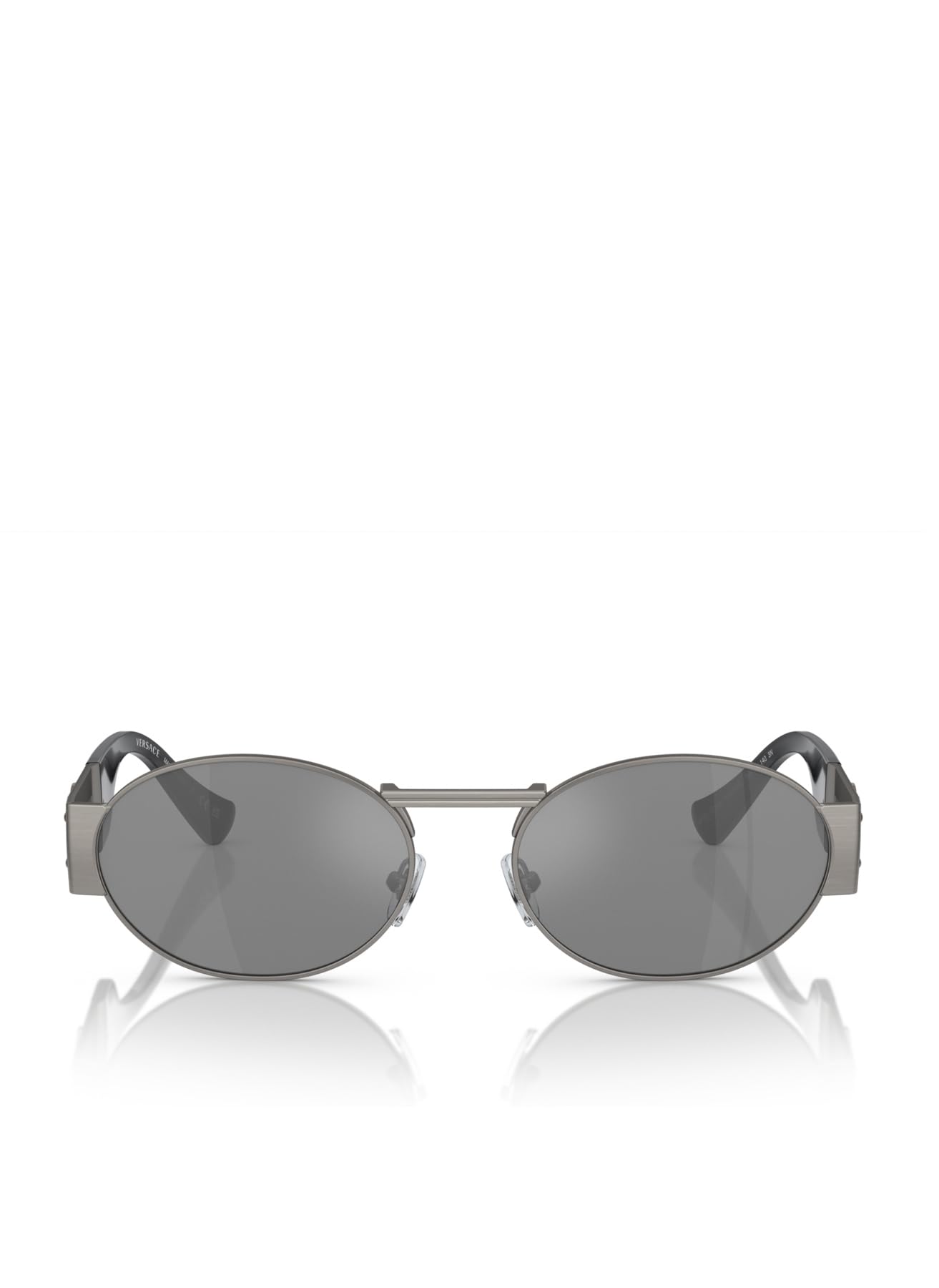 Versace , Matte Gunmetal Sunglasses Grey Mirror Silver lenses, VE2264 10016G, Mojo Glasses