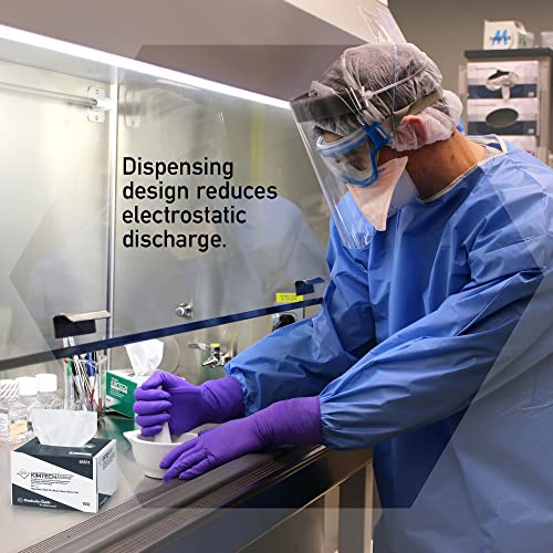 Kimtech Science Precision Wipes (05511), White Tissue Wipers, 1-Ply, 60 Pop-Up Boxes / Case, 280 Wipes / Box, 16,800 / Case #TOP5