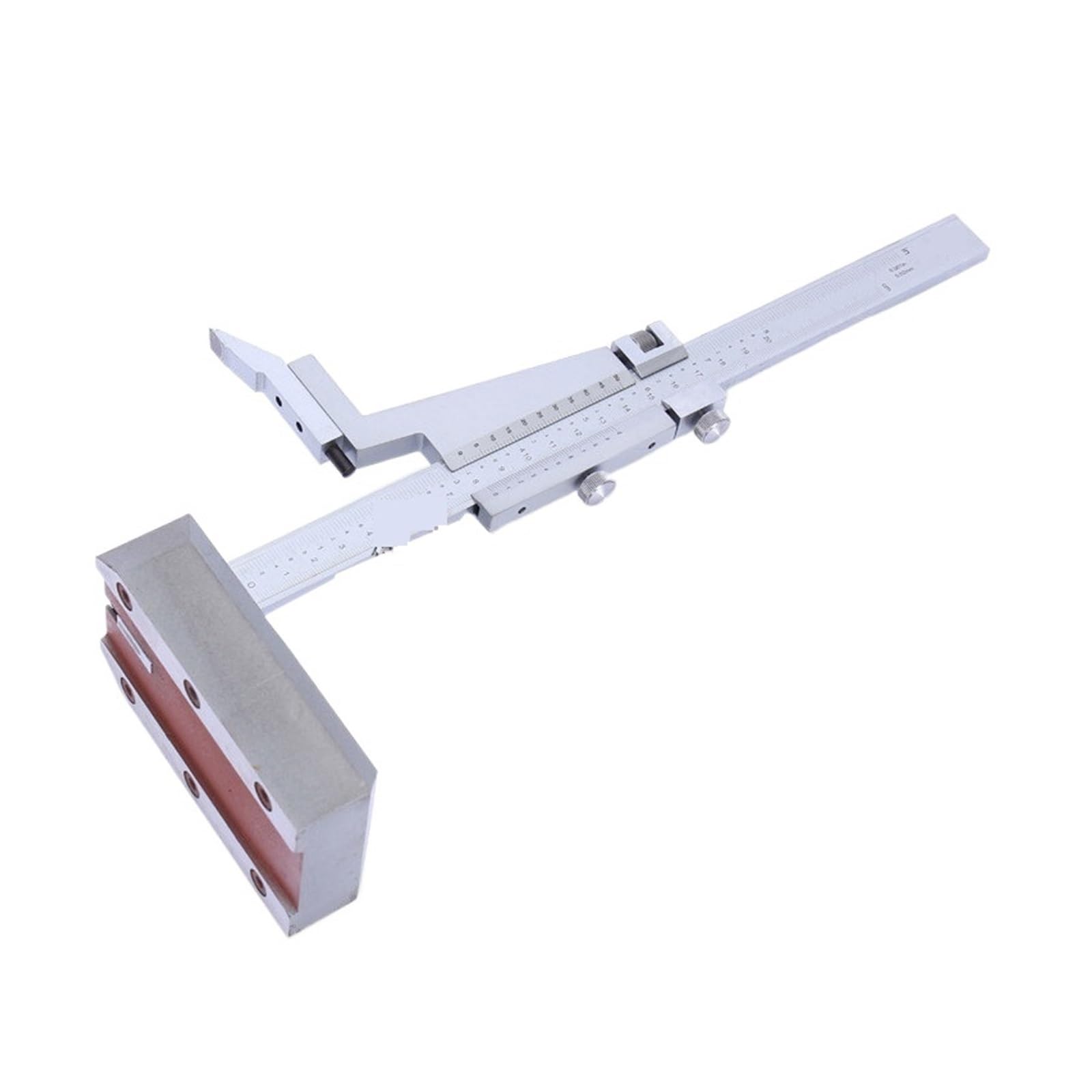 Calibrador de Altura Vernier de 0-300 mm, aleación de Aluminio, medidor de Altura Vernier con Soporte, Herramienta de medición con Regla, Vernier de 300 mm,Vernier 300mm