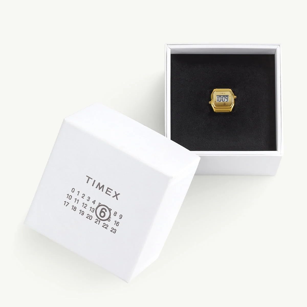 Timex Unisex Digital Quarz Ring-Uhr Lab Ring MM6 Maison Margiela
