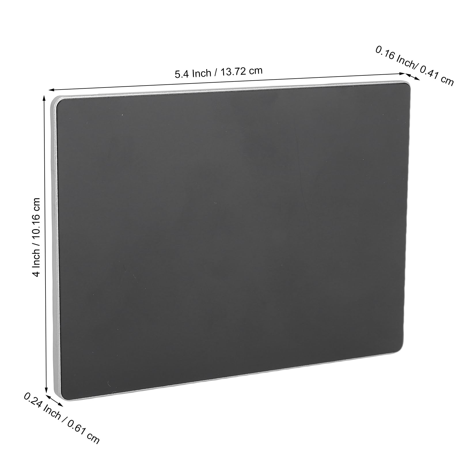 Trackpad Filaire USB, Grande Souris à pavé Tactile Portable Ultra Mince avec Multi-gestes, pour Ordinateur de Bureau et Ordinateur Portable (Black)
