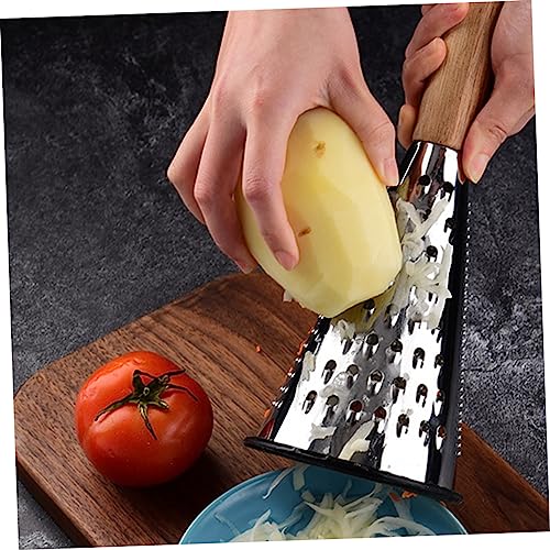 Rallador cónico vertical de acero inoxidable con mango miniatura 6