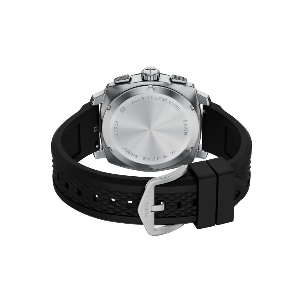 Fossil Machine FS6145SET męski zegarek ze stali nierdzewnej, 42 mm