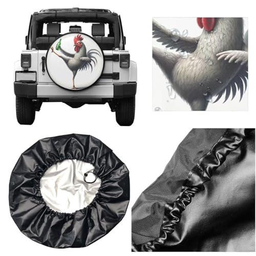 Image of Funny RV Spare tire Cover Wheel Protectors Weatherproof Wheel Covers Waterproof Universal Fit for Trailer Rv SUV Truck Camper Travel Trailers 15inch