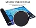 iKammo Large Galaxy Desk Mat Mouse Pad Big DeskPad Desk Cover Extended Cute Computer Mouse Pad XXL Big Office Desk Mouse Mat/Pad with Waterproof Surface-Optimized Gaming Surface (XXL-038, Blue Galaxy)