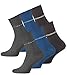 Produktbild VCA 6 Paar Herren Socken Kurzschaft aus gekämmter Baumwolle, ohne Gummibund, ohne Naht, Top Qualität. Gr. 39-42