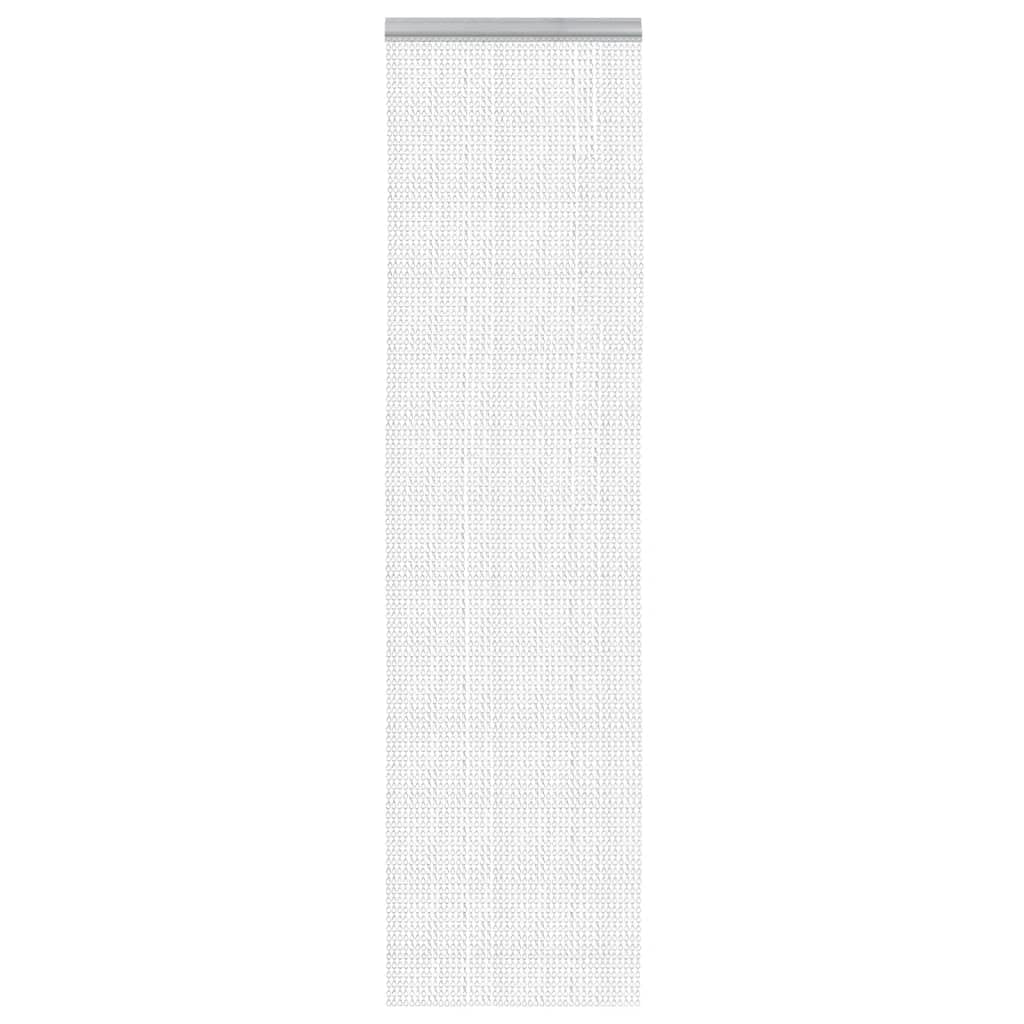 Generisch Türvorhang aus Ketten 56x186 cm Aluminium,Heim Garten,Dekoration,Fensterdrapierung,Fliegengitter-4010006