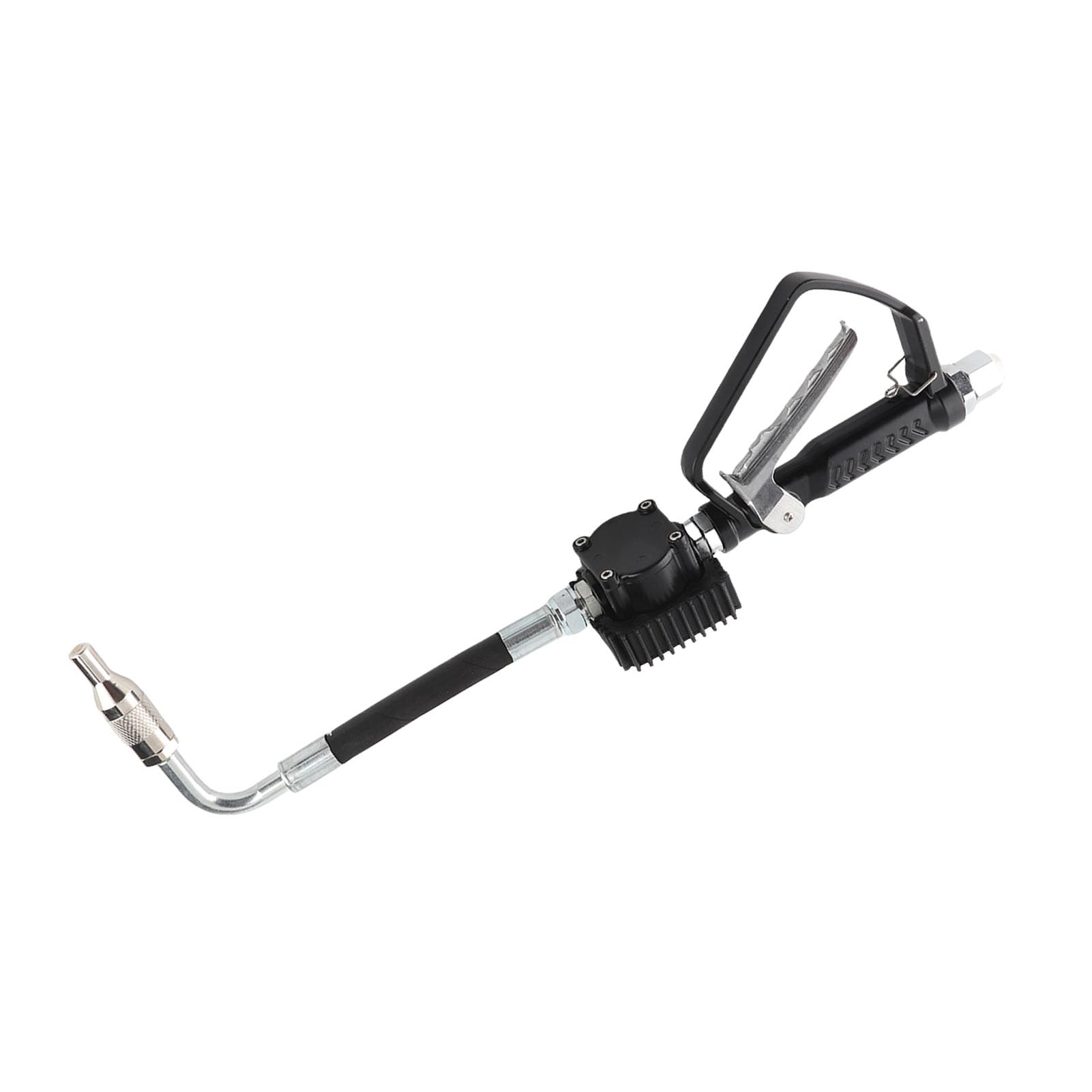 Pneumatisch Zapfpistole mit Drehgelenk 1/2", 35L/min max. Durchflussvolumen, 5 Einheiten Liters Gallons Pints Quarts Kg, Tankstellen-Pistole für 8-5000 mPas Schmieröl Maschinenöl Frostschutzmittel