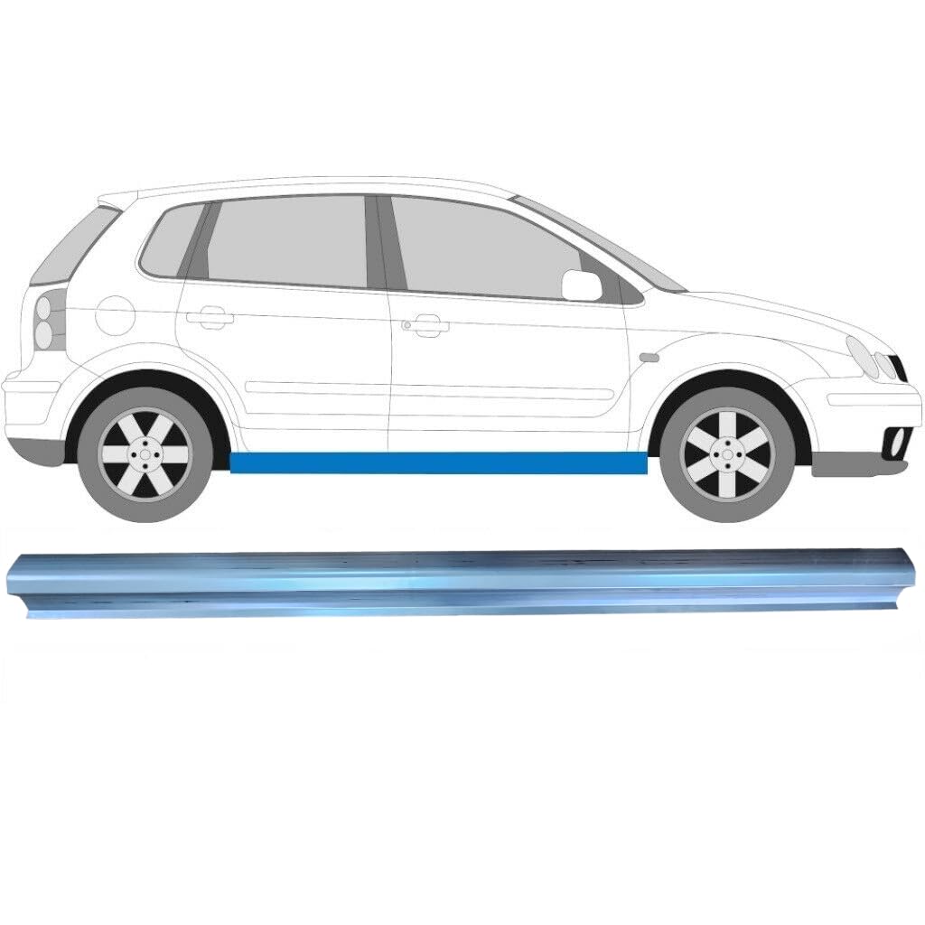Reparaturblech Schweller für Volkswagen Polo 2001-2009 / Links = Rechts