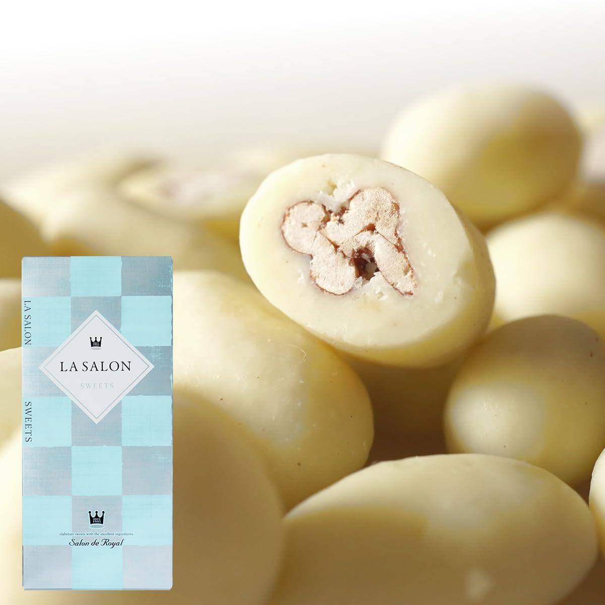 Amazon | チョコレート サロンドロワイヤル 小粒塩ピーカンナッツ 