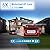 4K 8MP Mini PTZ Dome PoE IP Camera Outdoor Pan Tilt 5X Optical Zoom, 2.7-13.5mm Motorized Varifocal Lens, H.265, Ceiling/Wall Mounting, Compatible with Uniview NVR, NDAA