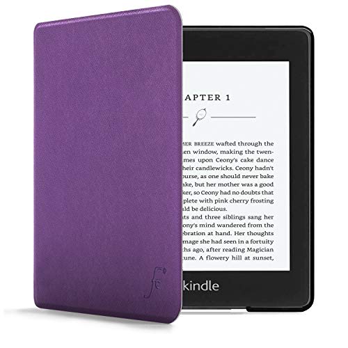 Forefront Cases Case for Amazon Kindle Paperwhite 6.8" (10th Generation - 2018 Model) - Purple - Slim, Light & Protective, Smart Auto Sleep-Wake Function Cover for Kindle Paperwhite 6.8"