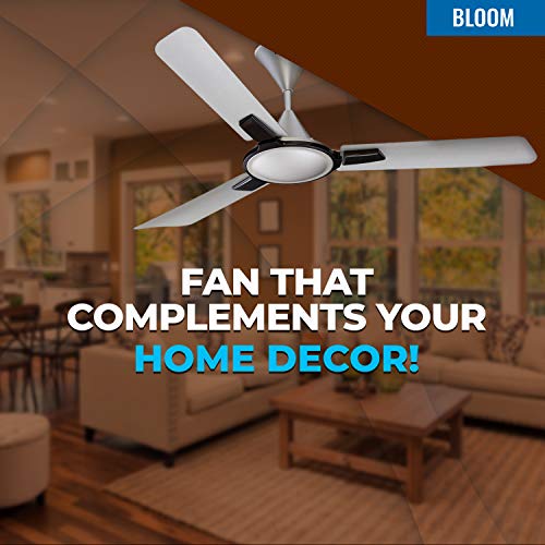 Image of SEION Ceiling Fan Bloom 1200 MM Metallic Grey