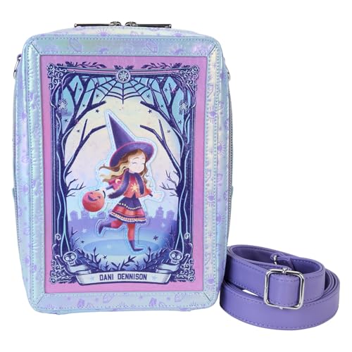 Loungefly Hocus Pocus Tarot Card Iridescent Crossbody Bag