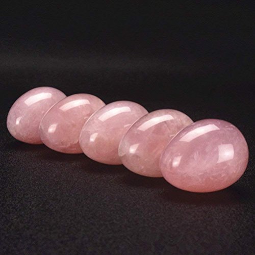 Top-Vra Yoni Eggs Jade Stone Egg Yoni Egg, Gia Certified,Eggs Stones 3Pcs Crystal Chakra Healing Yoga Exercise Eggs To Train Pc Muscles For Women Exercise (Rose Quartz) #TOP7