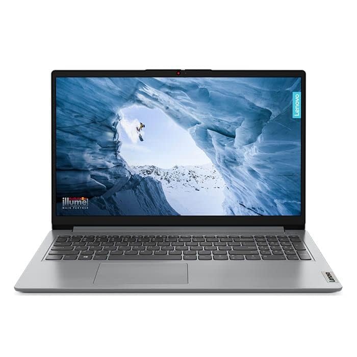 لاب توب لينوفو ايديا باد 1 معالج انتل كور i5 1235U 1.3GHz وذاكرة RAM 8GB SSD 512GB M.2 وبطاقة رسومات ايريس اكس وشاشة 15.6 انش FHD 1920x1080 فري دوس رمادي فاتح